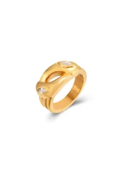 Anillo Mess | Anillos con piedrecitas | THE NOOK STORE