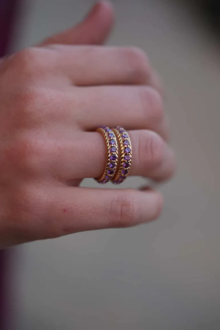 Anillo Mess | Anillos con piedrecitas | THE NOOK STORE