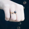 Anillo Mia Black AN07 - The Nook Store