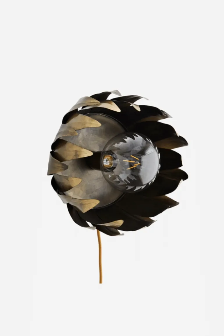 Aplique hoja dorado - The Nook Store