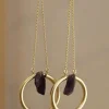 Aros serpiente medium - Pendientes Dorados | THE NOOK STORE