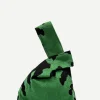 Bolso Asa Algodón Bordado Azteca Verde Claro - The Nook Store