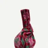 Bolso Asa Flores Frambuesa - The Nook Store