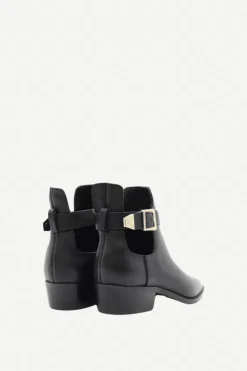 Botas Gaby Piel Negro - The Nook Store