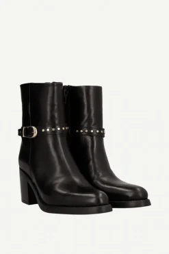 Botas Leyna Piel Negro - The Nook Store