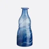 Botella Cristal Reciclado Azul - The Nook Store