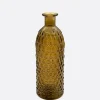 Botella Jarrón cristal Ámbar - The Nook Store