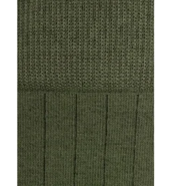Calcetin caña corta LL12 Verde erika - The Nook Store