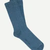 Calcetin caña corta LL1C Azul océano - The Nook Store