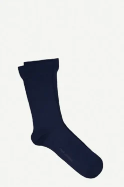 Calcetin caña corta LL80C Azul marino - Melagne - The Nook Store
