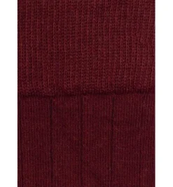 Calcetin caña corta LL13C Burdeos - The Nook Store