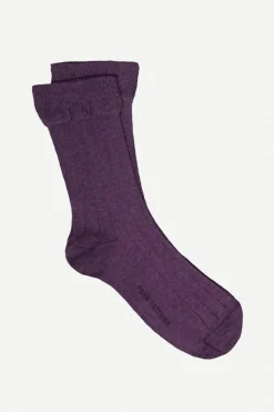 Calcetin caña corta LL2C Viola - The Nook Store
