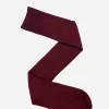 Calcetin hilo CH07 Burdeos Bicolor - The Nook Store