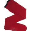 Calcetin Lana y Cachemir Rojo-Azul Marino - The Nook Store