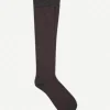 Calcetin ojo de perdiz OP01 Gris - Vino - The Nook Store