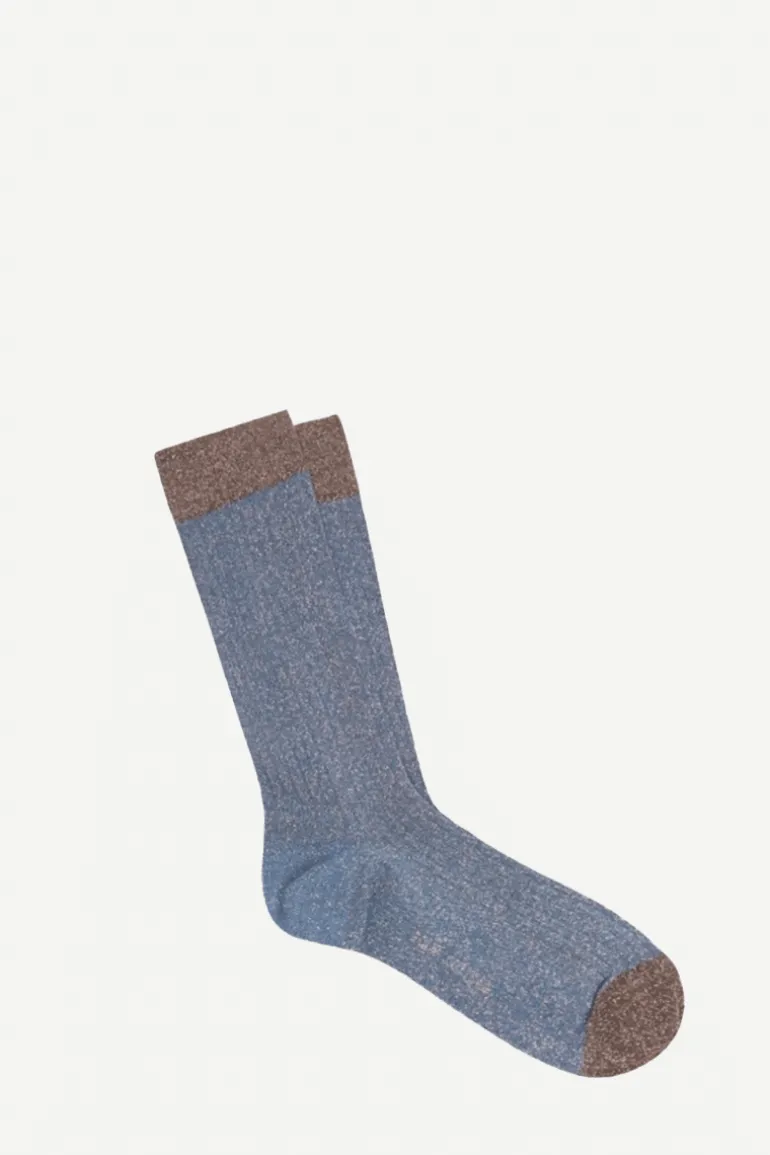 Calcetin P20 de purpurina Azul Piedra - The Nook Store
