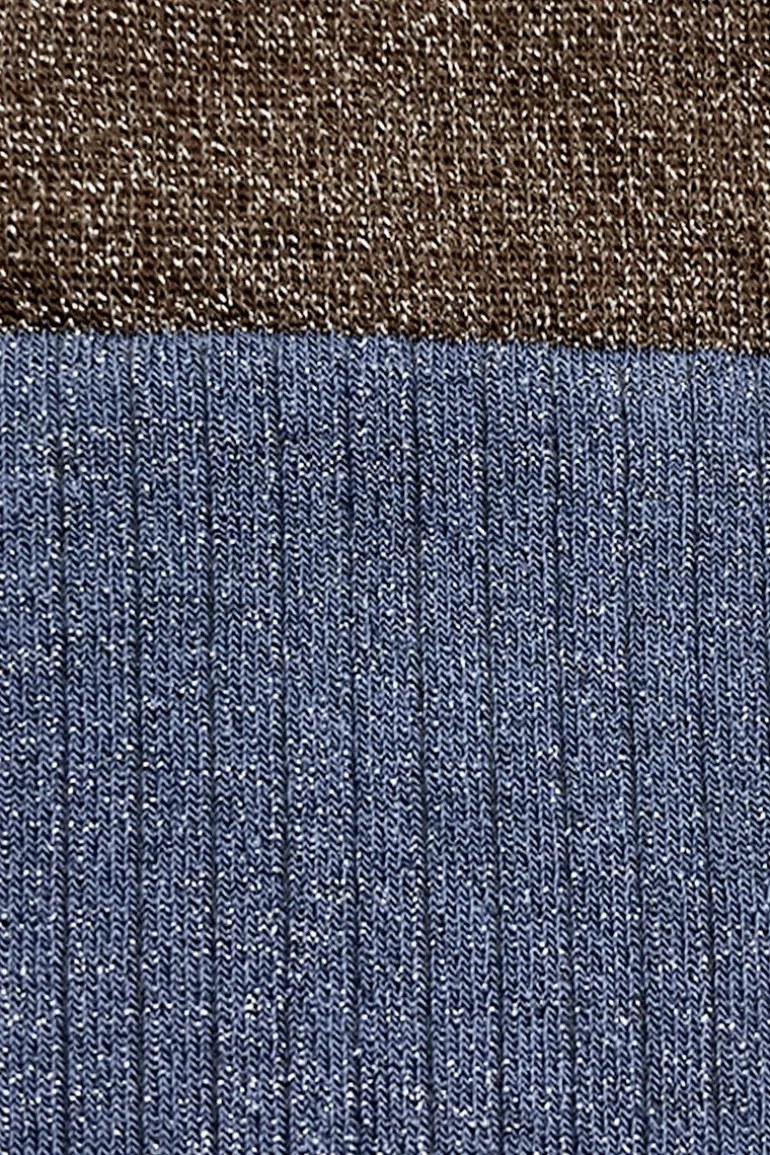 Calcetin P20 de purpurina Azul Piedra - The Nook Store