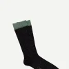 Calcetin P01 de purpurina Negro - The Nook Store