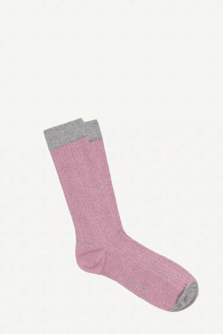 Calcetin P23 de purpurina Rosa Palo - The Nook Store