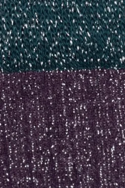 Calcetin P02 de purpurina Viola - The Nook Store