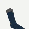 Calcetin purpurina Estrella caña corta PEC08 Marino - Gris - The Nook Store