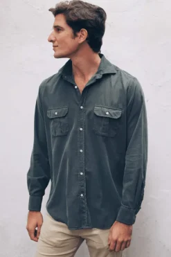 Camisa Micropana 100% 2 bolsillos 130 - The Nook Store
