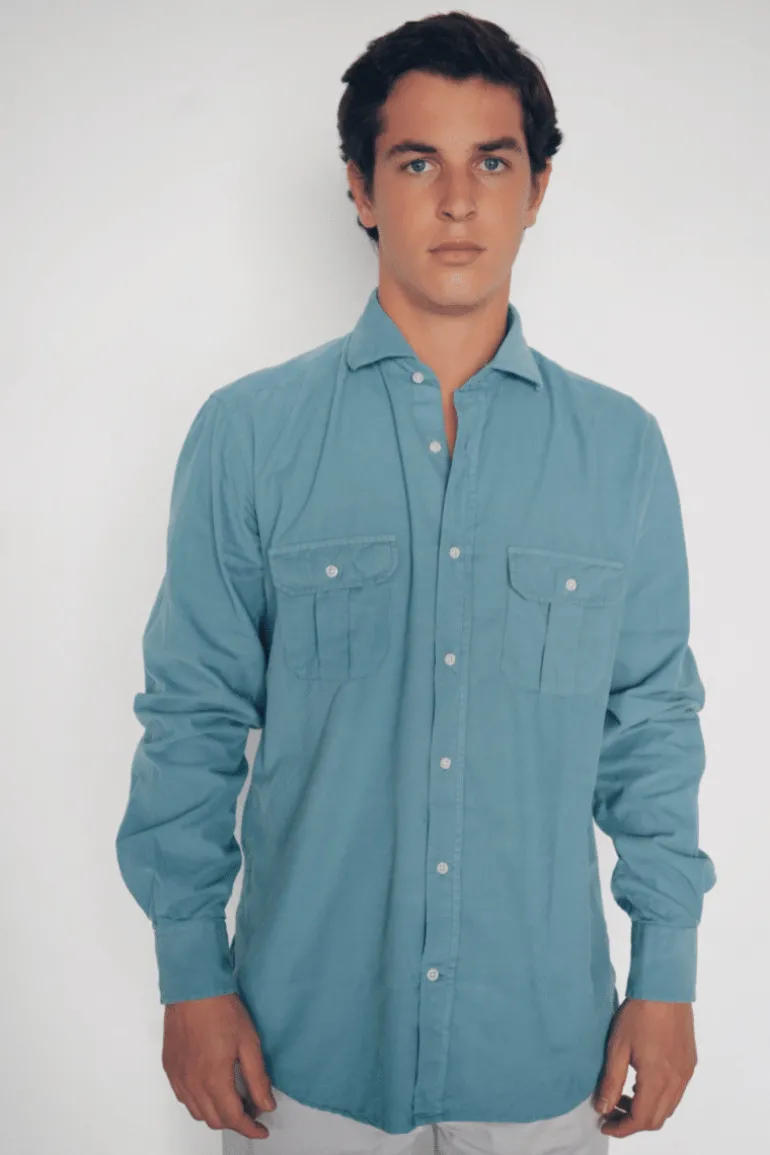 Camisa Micropana 100% 2 bolsillos 180 - The Nook Store