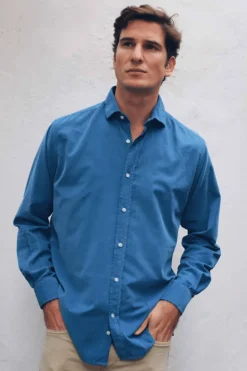 Camisa Micropana 100% sin bolsillos 36 - The Nook Store