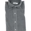 Camisa Micropana Gris Plomo - The Nook Store