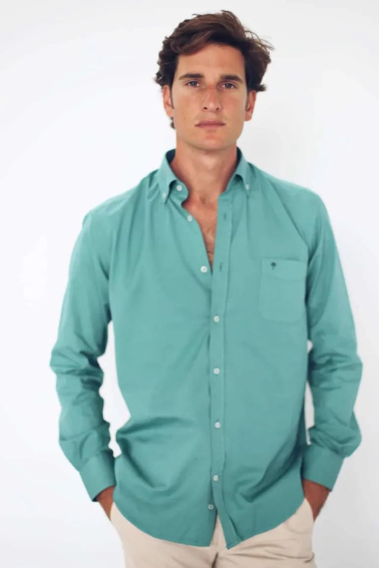Camisa popelin 1 bolsillo CPN23 - The Nook Store