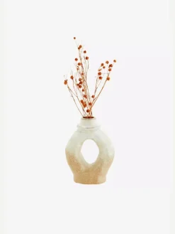 Candelabro Stoneware stand vase - The Nook Store