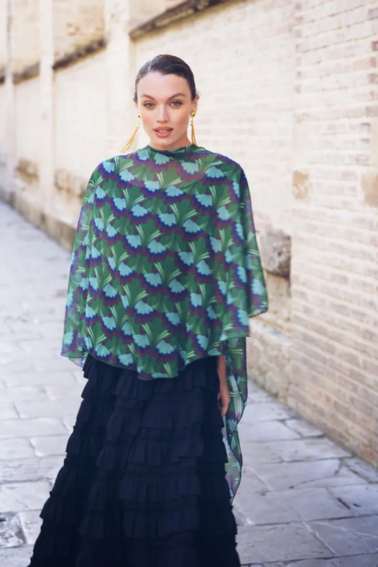 Capa Verde Flores - The Nook Store