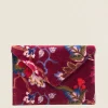 Cartera de Mano 51 Flores Vino - The Nook Store