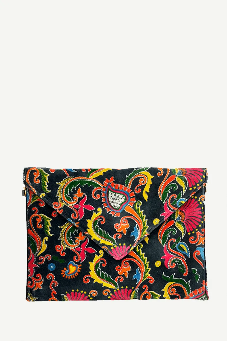 Cartera de mano Teja | Cartera color naranja | Bolso sobre