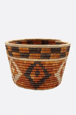 Cesto Mimbre Tricolor - The Nook Store
