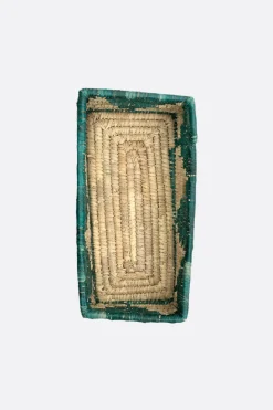 Cesto Mimbre Verde - The Nook Store