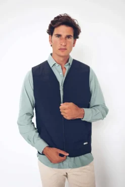 Chaleco Aigle Dupont Sorona negro - The Nook Store
