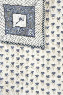 Colcha Edredón Queen 25 | Colcha estampado palmeras | The Nook