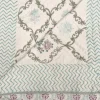 Colcha Edredón Queen 25 | Colcha estampado palmeras | The Nook