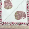 Colcha Edredón Queen 25 | Colcha estampado palmeras | The Nook