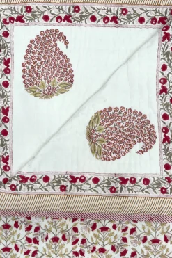 Colcha Edredón Queen 25 | Colcha estampado palmeras | The Nook