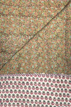 Colcha Edredón Queen 25 | Colcha estampado palmeras | The Nook