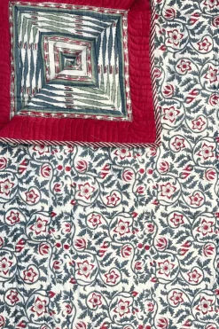 Colcha Edredón Queen 25 | Colcha estampado palmeras | The Nook