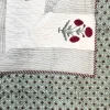 Colcha Edredón Queen 25 | Colcha estampado palmeras | The Nook