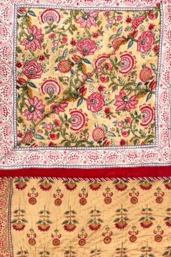 Colcha Edredón Queen 25 | Colcha estampado palmeras | The Nook