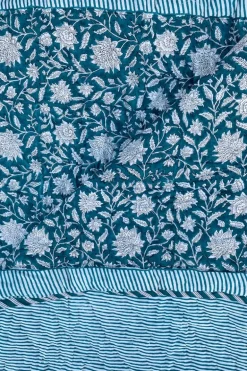 Colcha Edredón Queen 25 | Colcha estampado palmeras | The Nook