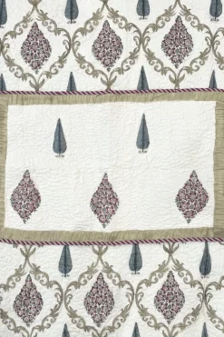 Colcha Edredón Queen 25 | Colcha estampado palmeras | The Nook