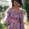 Conjunto Úrsula Verde y Morado - The Nook Store