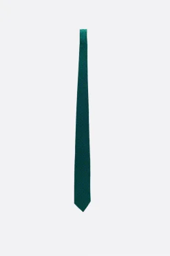 Corbata Flores Verde - The Nook Store