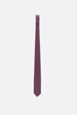 Corbata Geometría Rojo - The Nook Store